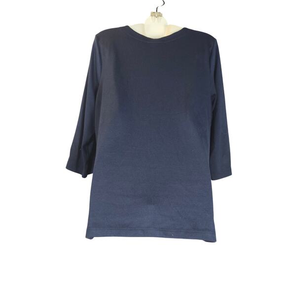 Quacker Factory by Jeanne Bice Womens Large Cardigan Button Up Floral Butterfly - Picture 6 of 13